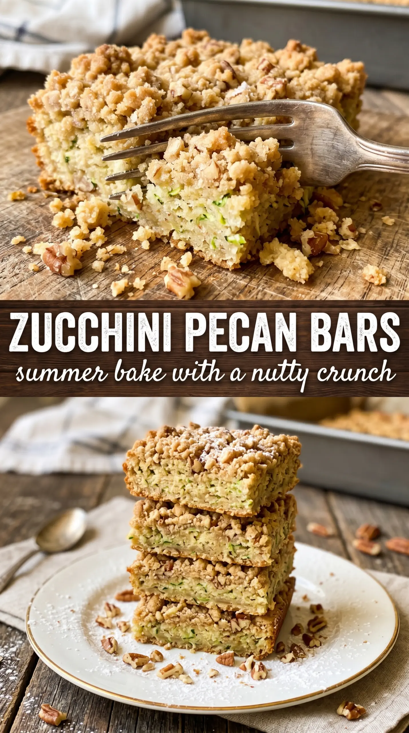 Slice of zucchini bread on a plate