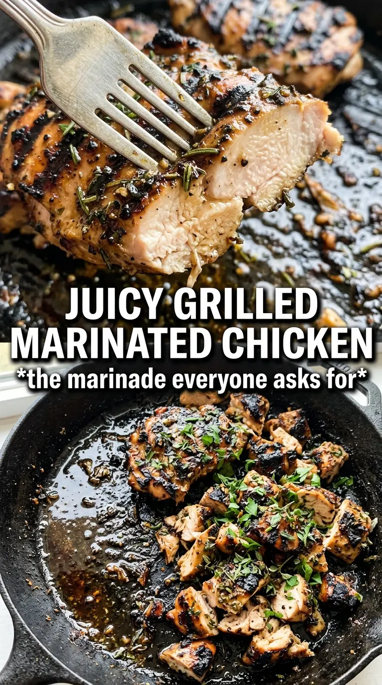 Chicken marinade lemon garlic grilled