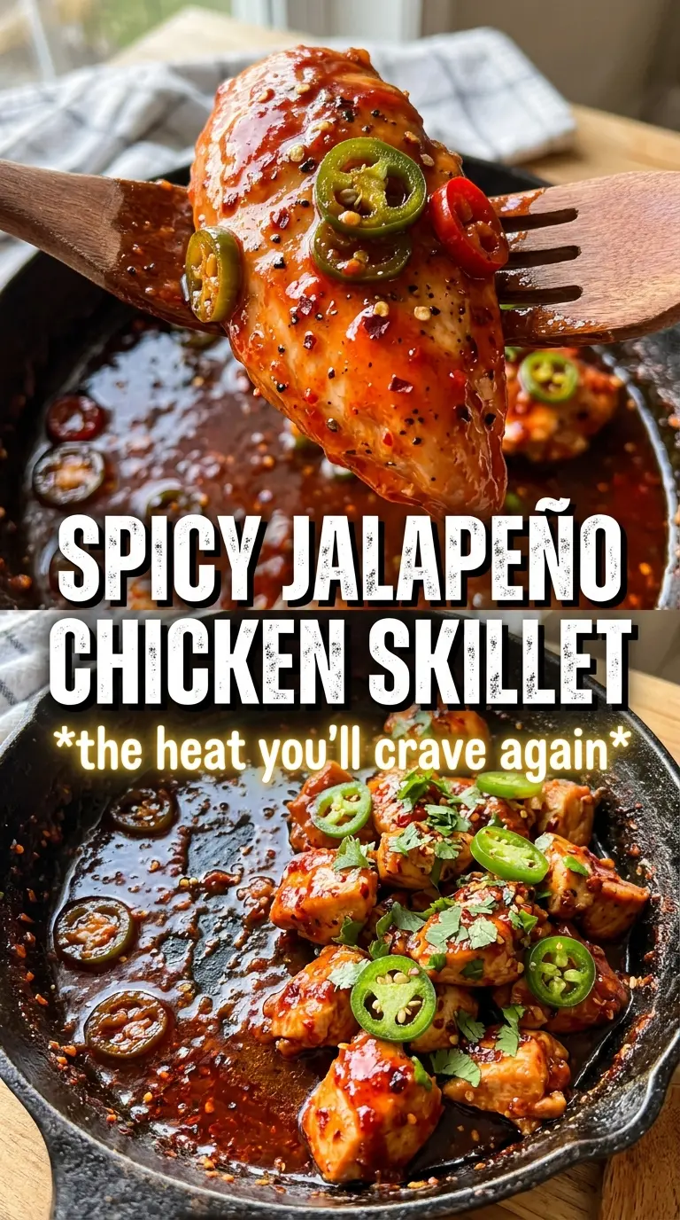 Spicy Jalapeño Chicken bold jalapeño-garlic skillet
