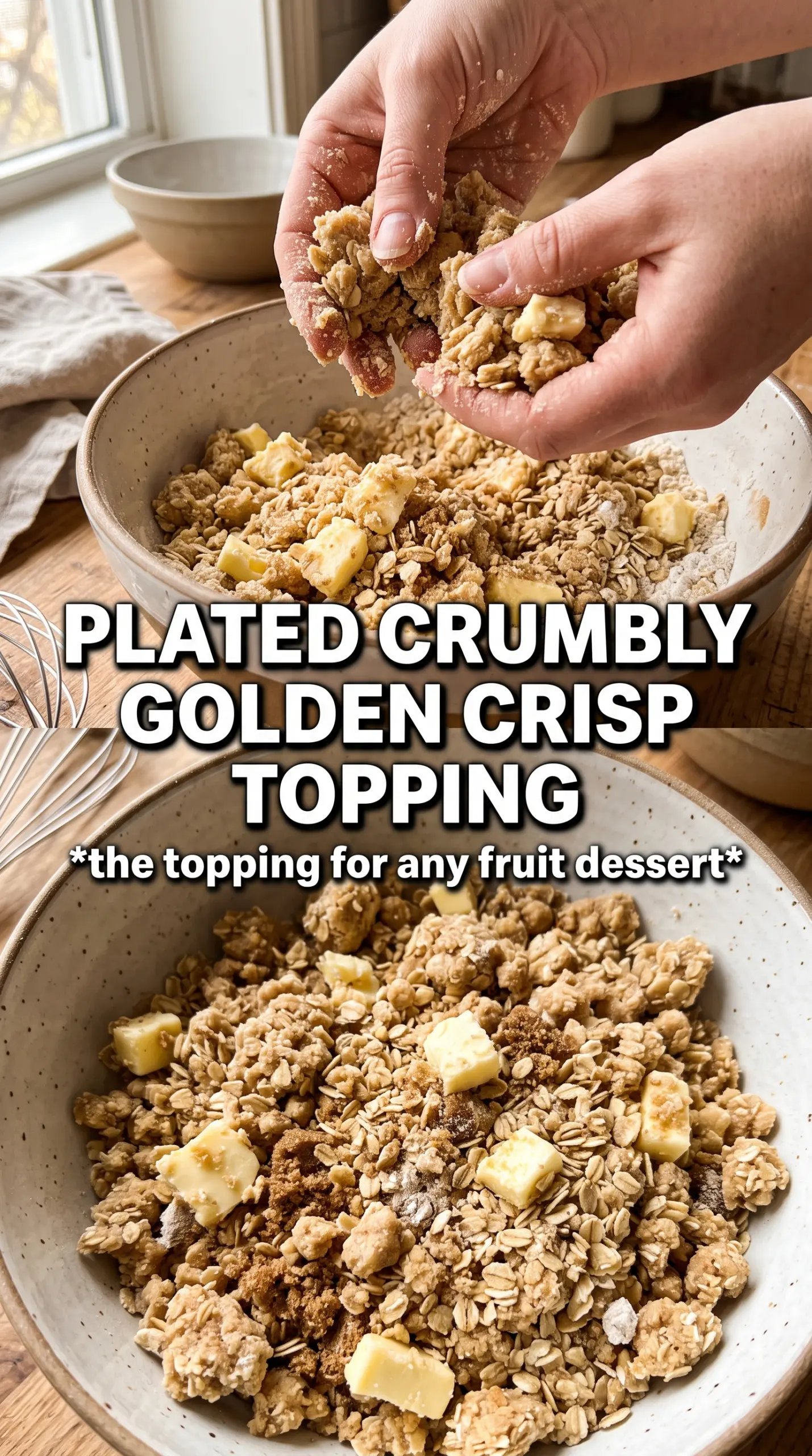 Prepared recipe ready to serve